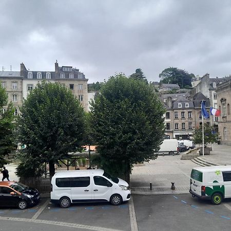 Appartement 75M2 Plein Centre Face A La Mairie Morlaix Luaran gambar
